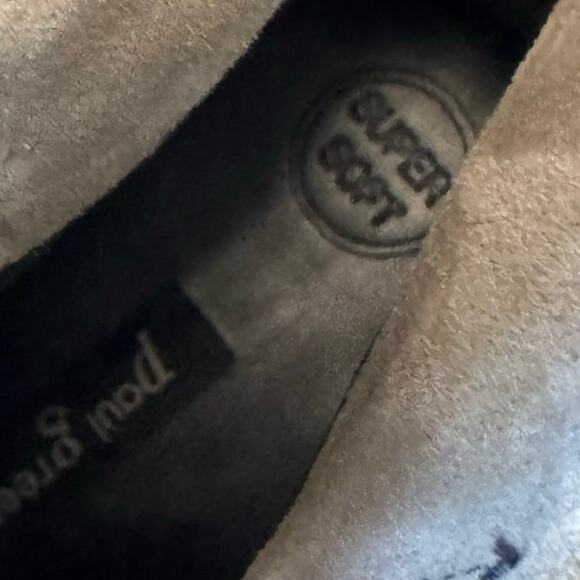 Paul Green Suave Fango Suede High Heel Ankle Boots Almond Toe Size 8.5 NWB - Picture 11 of 12